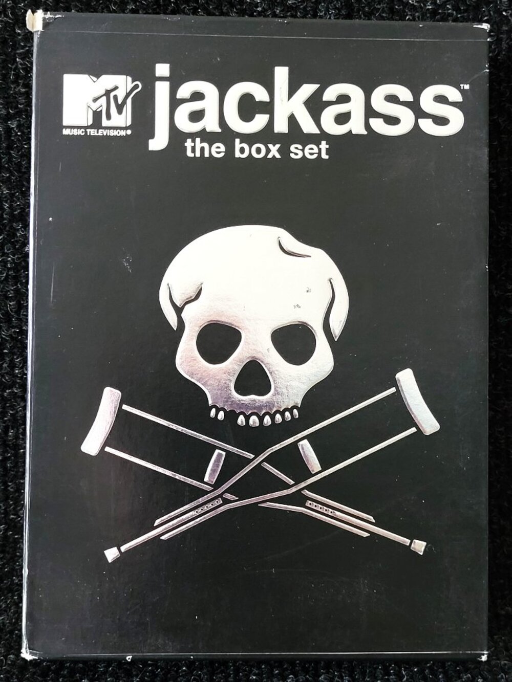 JACKASS - The Box Set 3-Disc DVD Set + Booklet Johnny Knoxville Steve-0 MTV
